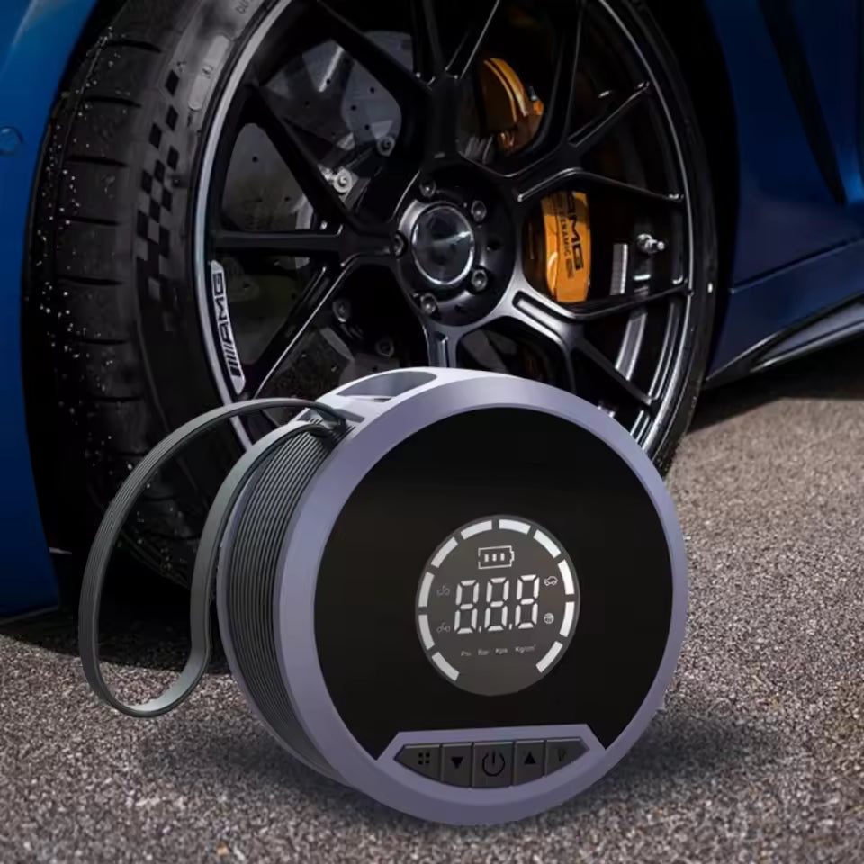 Omini™ Portable Car Jump Starter & Tire Inflator — All-in-1 Emergency Car Tool