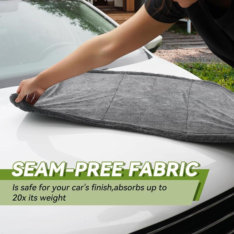 Water Magnet Microfiber Car Drying Towel – 1200GSM